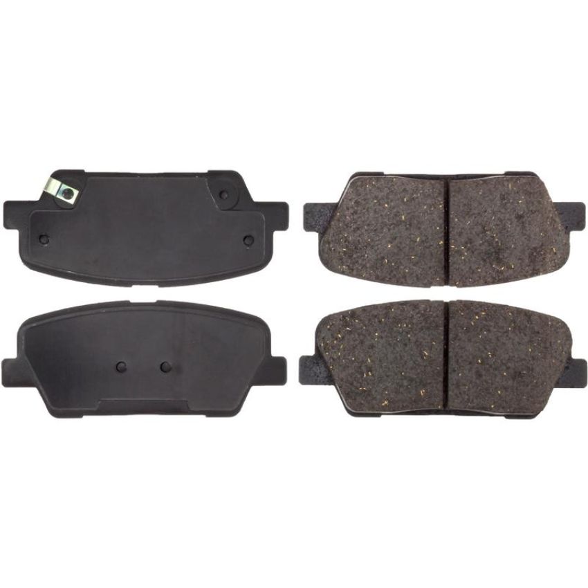 CENTRIC PARTS 301.12842 Centric Premium Ceramic Brake Pads with Shims and Hardware