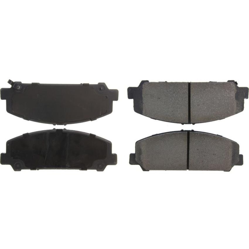 CENTRIC PARTS 301.12860 Centric Premium Ceramic Brake Pads with Shims and Hardware