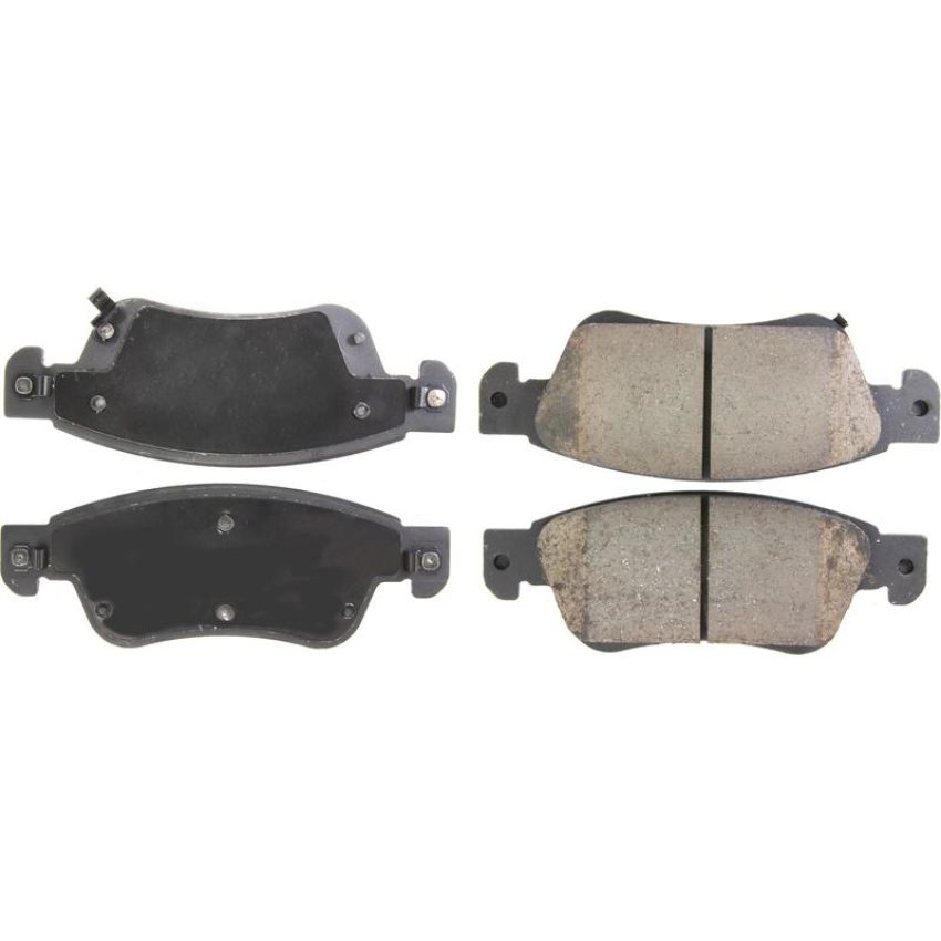 CENTRIC PARTS 301.12870 Centric Premium Ceramic Brake Pads with Shims and Hardware