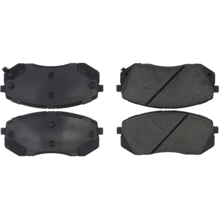 CENTRIC PARTS 301.12951 Centric Premium Ceramic Brake Pads with Shims and Hardware