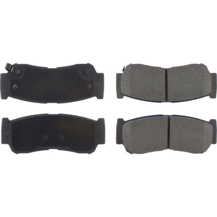 CENTRIC PARTS 301.12970 Centric Premium Ceramic Brake Pads with Shims and Hardware