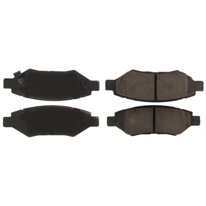 CENTRIC PARTS 301.13370 Centric Premium Ceramic Brake Pads with Shims and Hardware