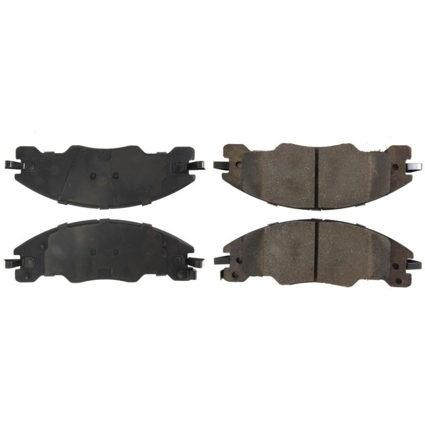 CENTRIC PARTS 301.13390 Centric Premium Ceramic Brake Pads with Shims and Hardware