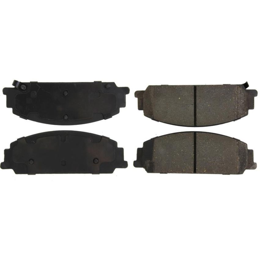 CENTRIC PARTS 301.13510 Centric Premium Ceramic Brake Pads with Shims and Hardware