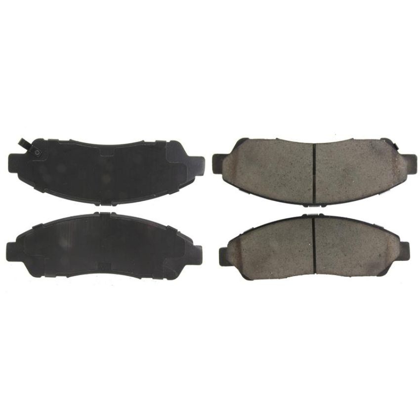 CENTRIC PARTS 301.13780 Centric Premium Ceramic Brake Pads with Shims and Hardware
