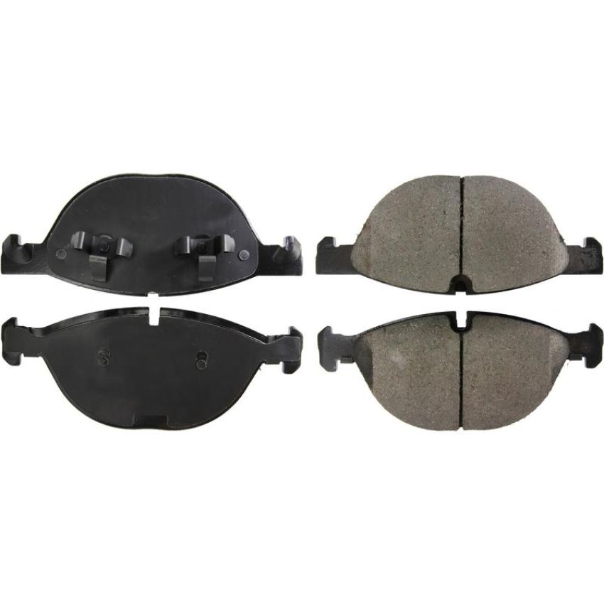 CENTRIC PARTS 301.13810 Centric Premium Ceramic Brake Pads with Shims and Hardware