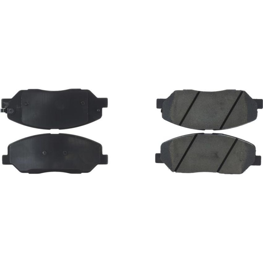 CENTRIC PARTS 301.13840 Centric Premium Ceramic Brake Pads with Shims and Hardware