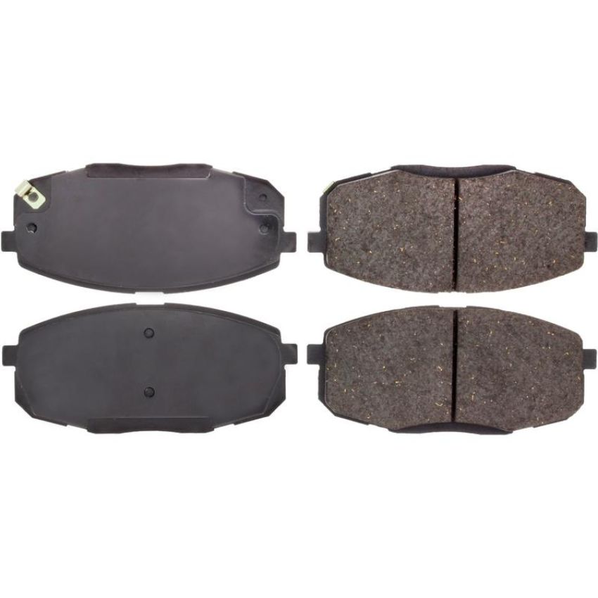 CENTRIC PARTS 301.13971 Centric Premium Ceramic Brake Pads with Shims and Hardware