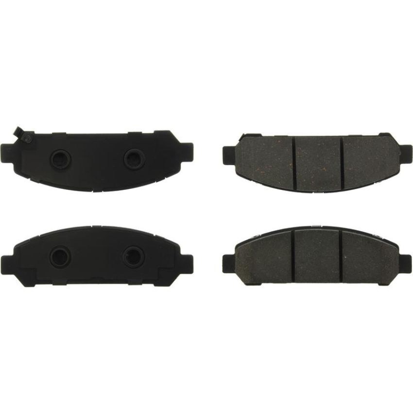 CENTRIC PARTS 301.14010 Centric Premium Ceramic Brake Pads with Shims and Hardware