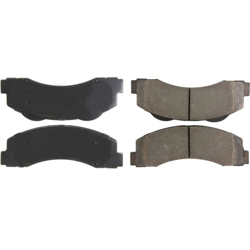 CENTRIC PARTS 301.14140 Centric Premium Ceramic Brake Pads with Shims and Hardware