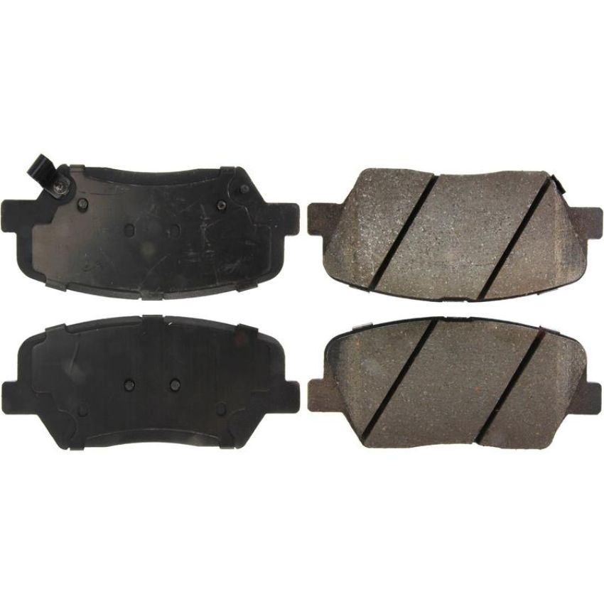 CENTRIC PARTS 301.14320 Centric Premium Ceramic Brake Pads with Shims and Hardware