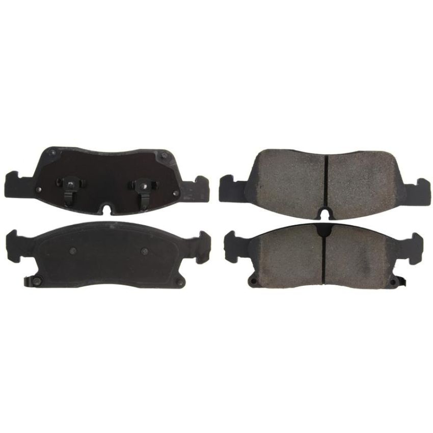 CENTRIC PARTS 301.14550 Centric Premium Ceramic Brake Pads with Shims and Hardware