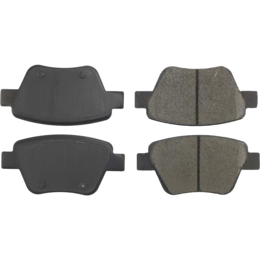 CENTRIC PARTS 301.14560 Centric Premium Ceramic Brake Pads with Shims and Hardware
