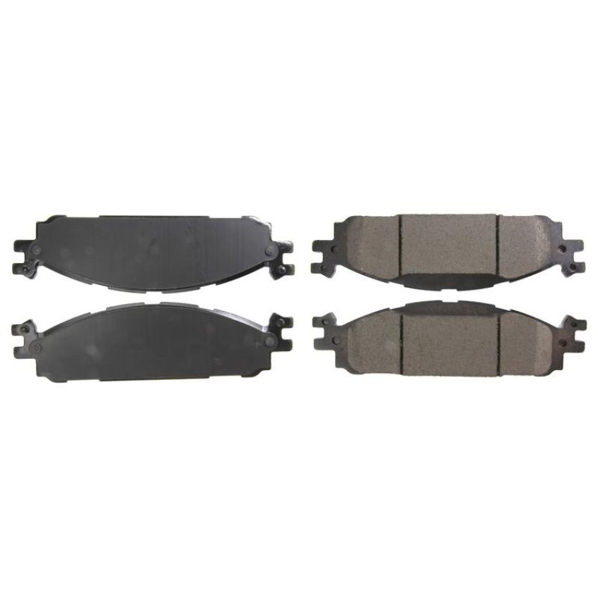 CENTRIC PARTS 301.15080 Centric Premium Ceramic Brake Pads with Shims and Hardware