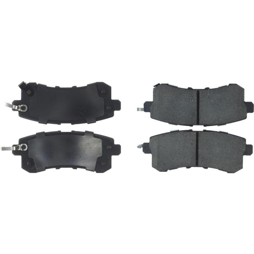 CENTRIC PARTS 301.15100 Centric Premium Ceramic Brake Pads with Shims and Hardware