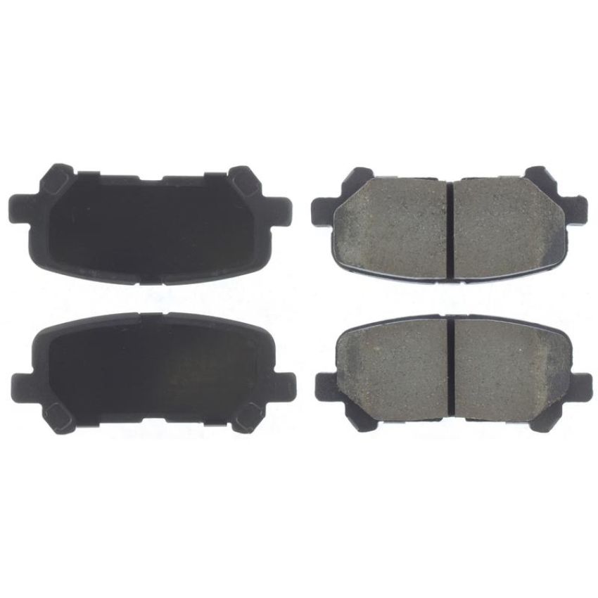 CENTRIC PARTS 301.15850 Centric Premium Ceramic Brake Pads with Shims and Hardware