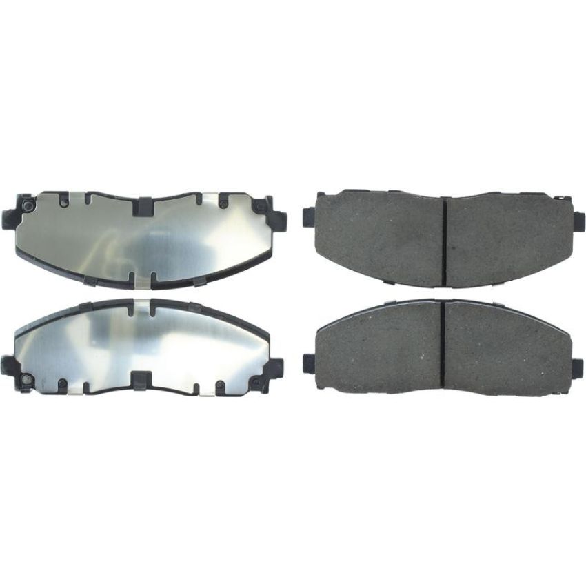 CENTRIC PARTS 301.15890 Centric Premium Ceramic Brake Pads with Shims and Hardware