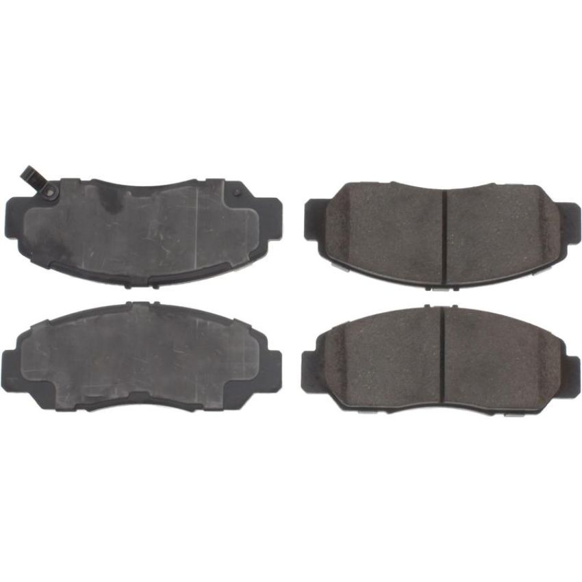 CENTRIC PARTS 301.16080 Centric Premium Ceramic Brake Pads with Shims and Hardware