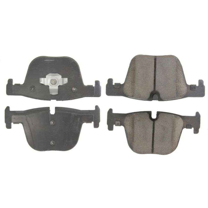 CENTRIC PARTS 301.16100 Centric Premium Ceramic Brake Pads with Shims and Hardware