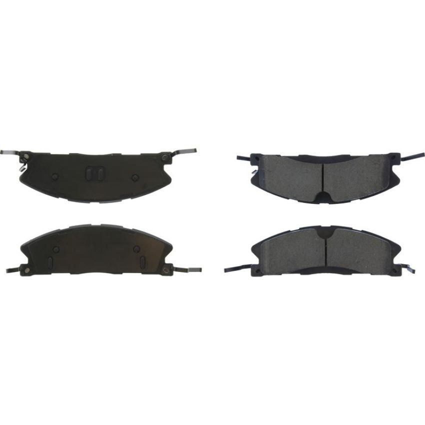 CENTRIC PARTS 301.16111 Centric Premium Ceramic Brake Pads with Shims and Hardware