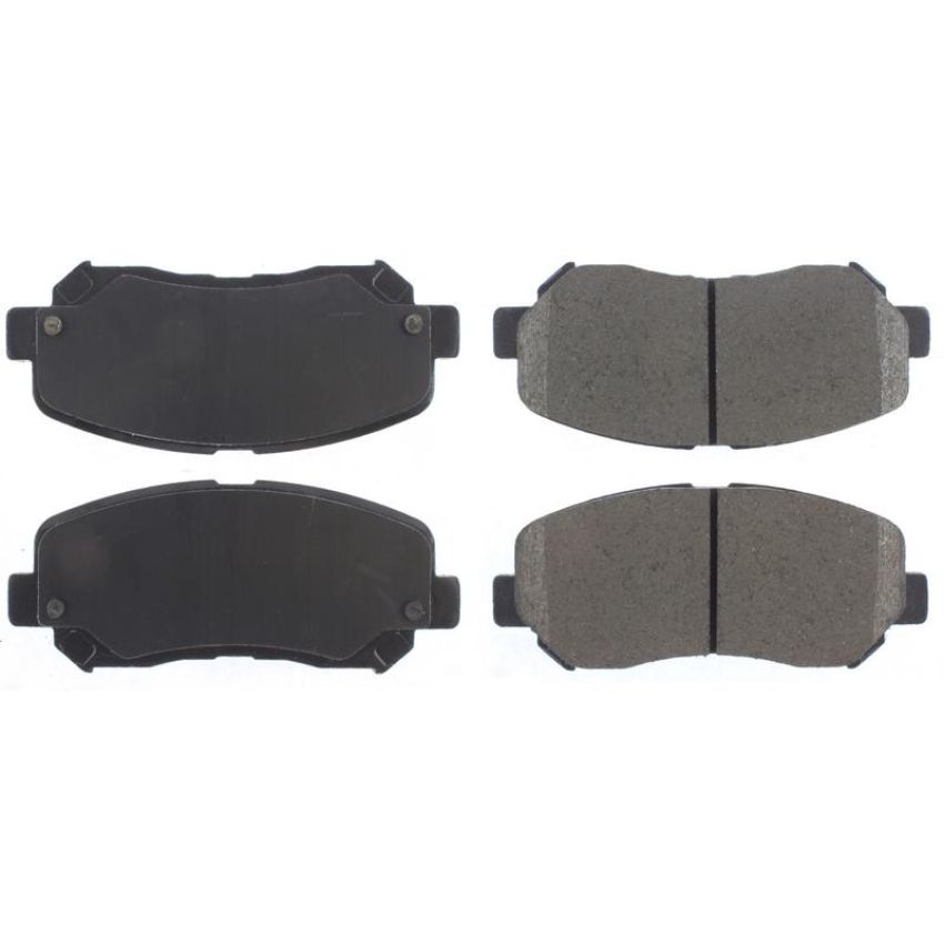 CENTRIC PARTS 301.16401 Centric Premium Ceramic Brake Pads with Shims and Hardware