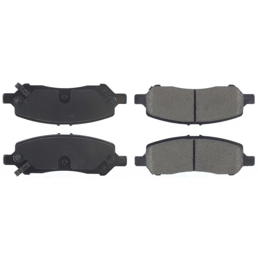 CENTRIC PARTS 301.16470 Centric Premium Ceramic Brake Pads with Shims and Hardware