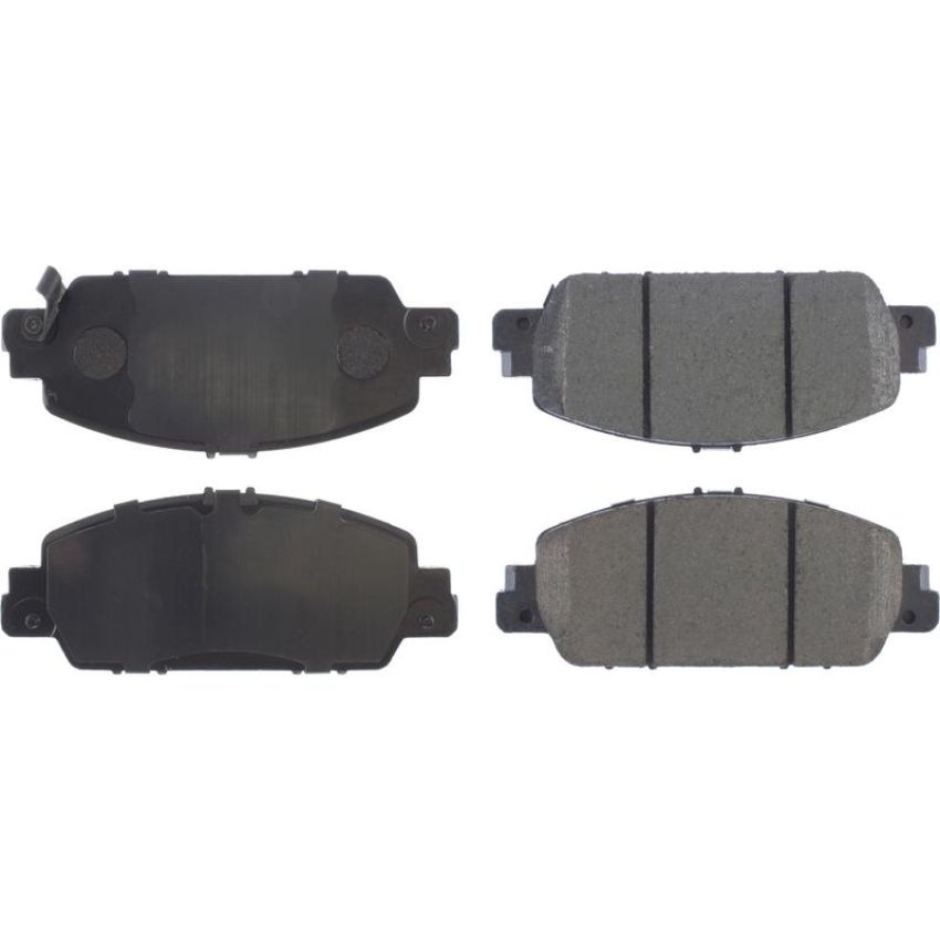 CENTRIC PARTS 301.16540 Centric Premium Ceramic Brake Pads with Shims and Hardware