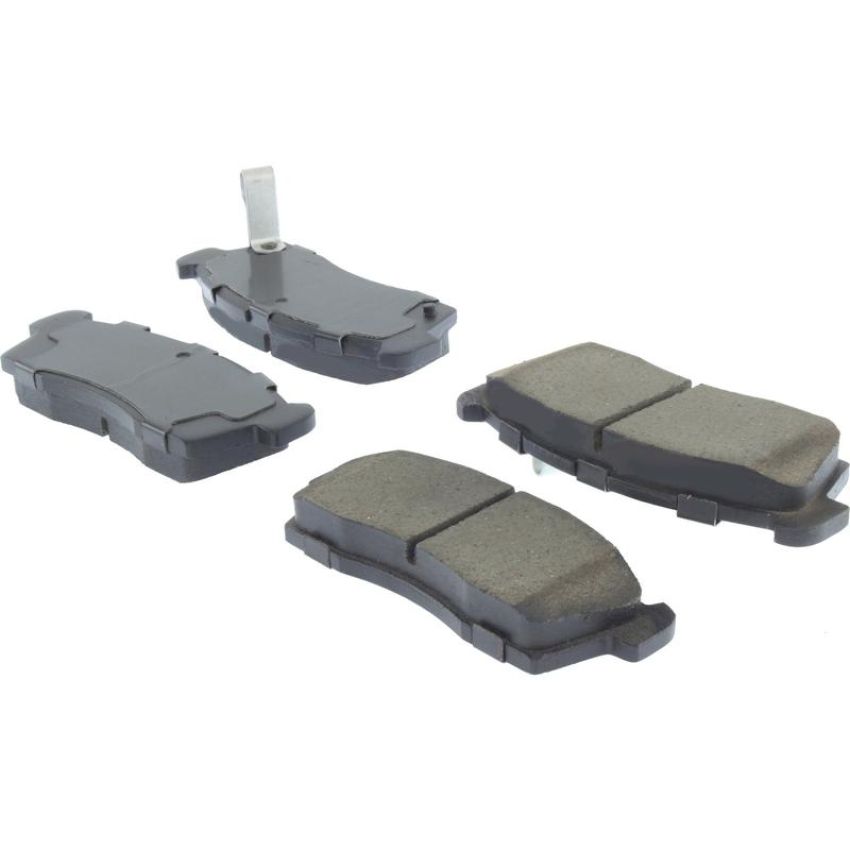 CENTRIC PARTS 301.16580 Centric Premium Ceramic Brake Pads with Shims and Hardware