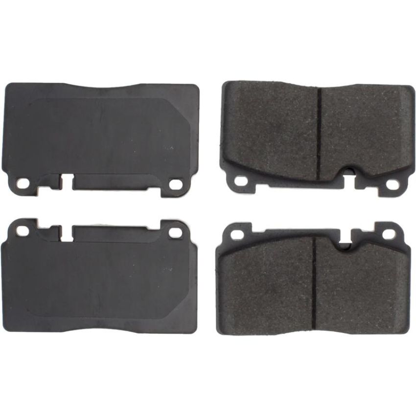 CENTRIC PARTS 301.16630 Centric Premium Ceramic Brake Pads with Shims and Hardware