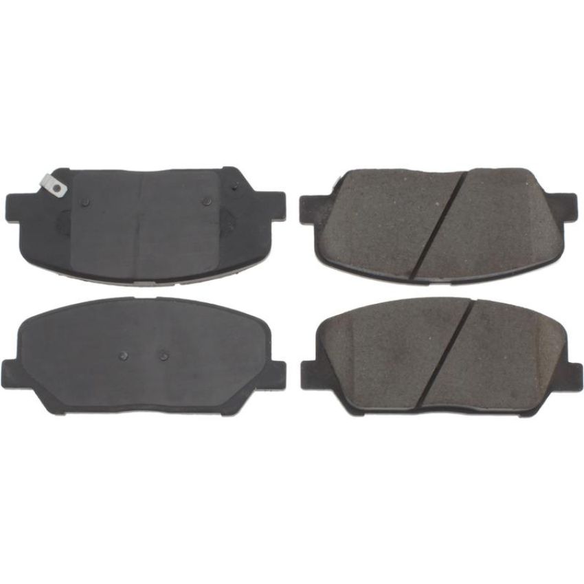 CENTRIC PARTS 301.16750 Centric Premium Ceramic Brake Pads with Shims and Hardware