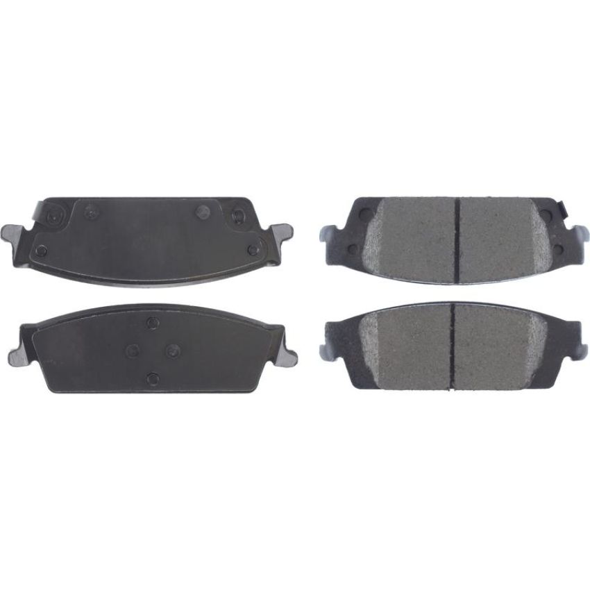 CENTRIC PARTS 301.17070 Centric Premium Ceramic Brake Pads with Shims and Hardware
