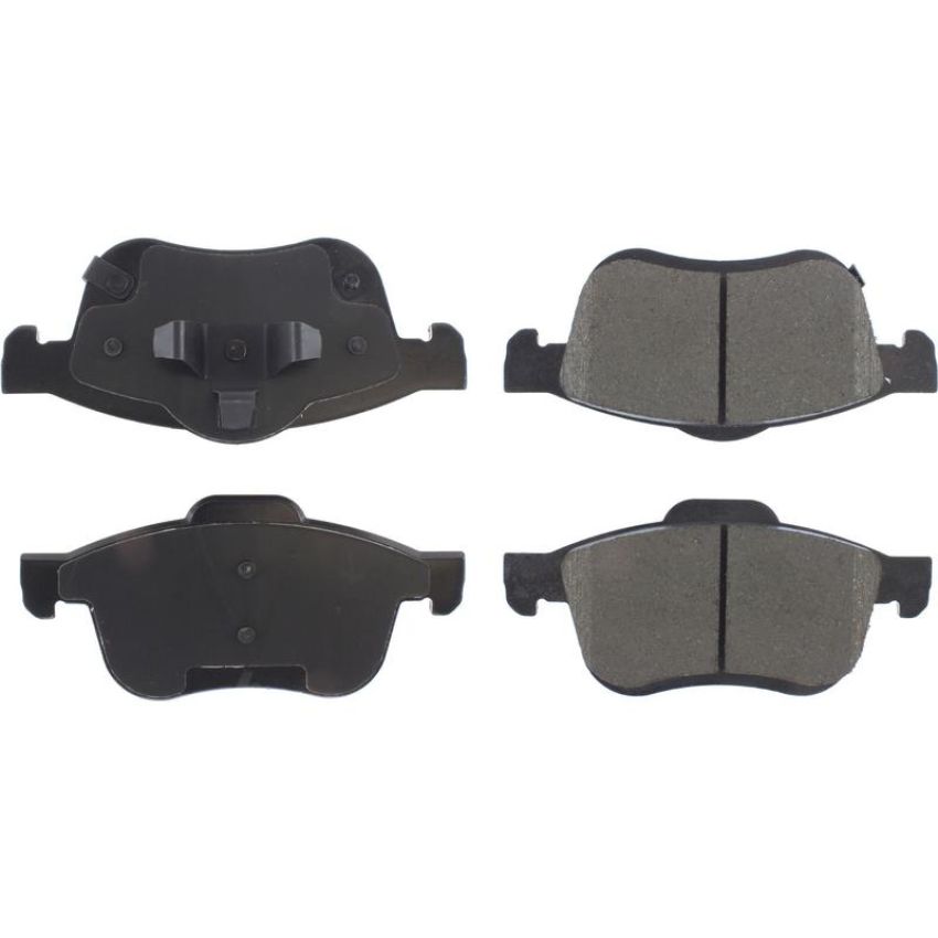 CENTRIC PARTS 301.17210 Centric Premium Ceramic Brake Pads with Shims and Hardware