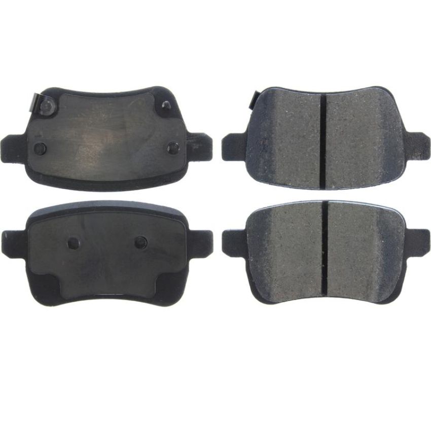 CENTRIC PARTS 301.17220 Centric Premium Ceramic Brake Pads with Shims and Hardware