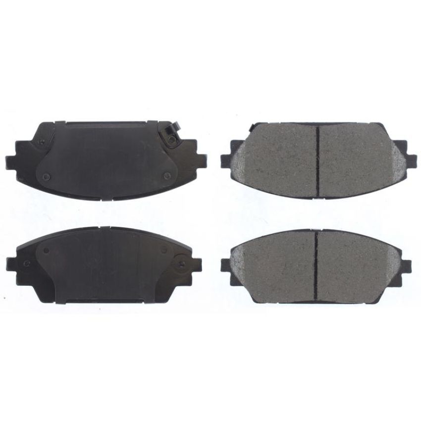 CENTRIC PARTS 301.17280 Centric Premium Ceramic Brake Pads with Shims and Hardware