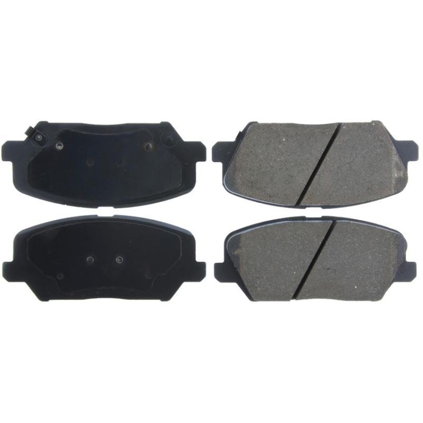 CENTRIC PARTS 301.17350 Centric Premium Ceramic Brake Pads with Shims and Hardware