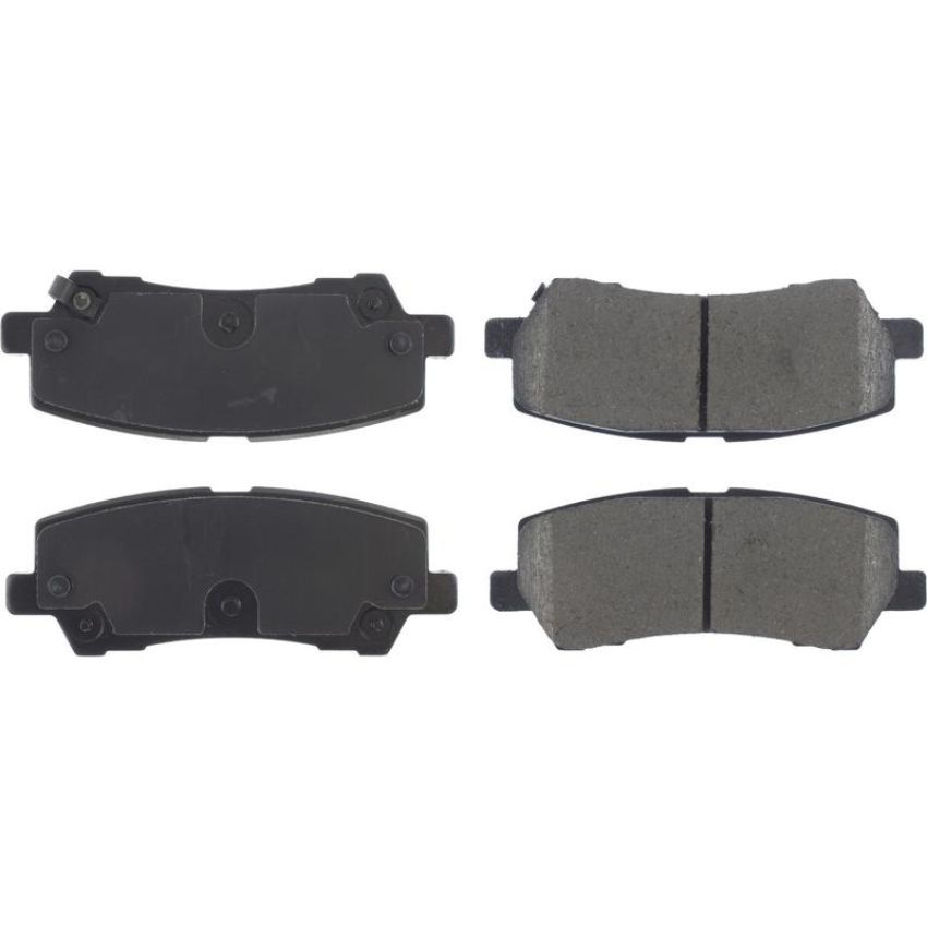 CENTRIC PARTS 301.17930 Centric Premium Ceramic Brake Pads with Shims and Hardware