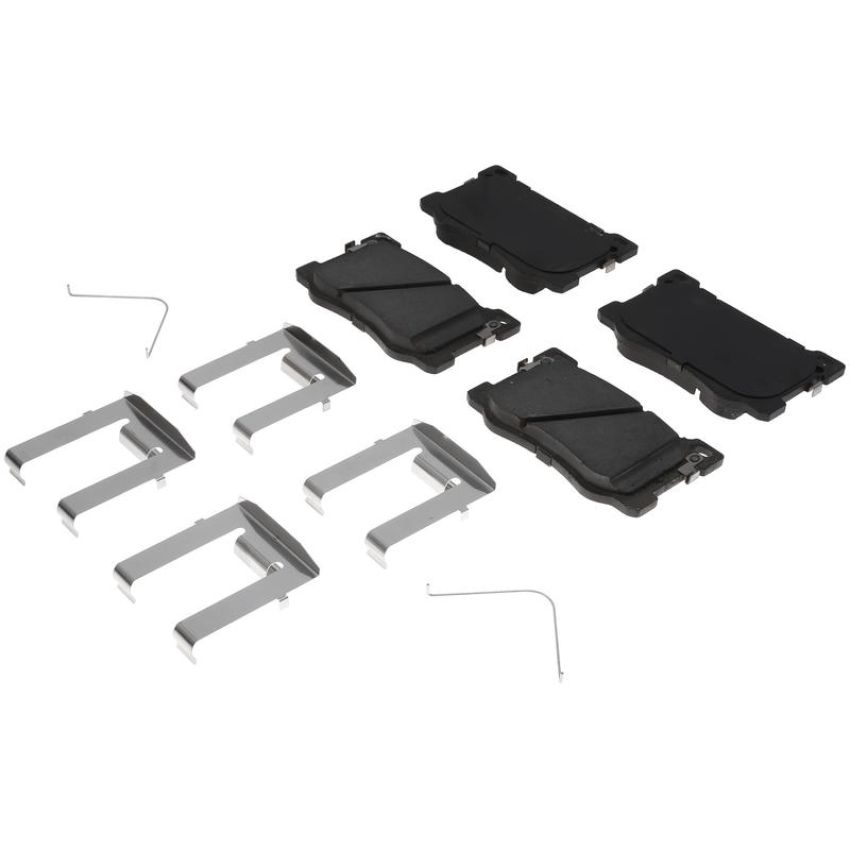 CENTRIC PARTS 301.17991 Centric Premium Ceramic Brake Pads with Shims and Hardware