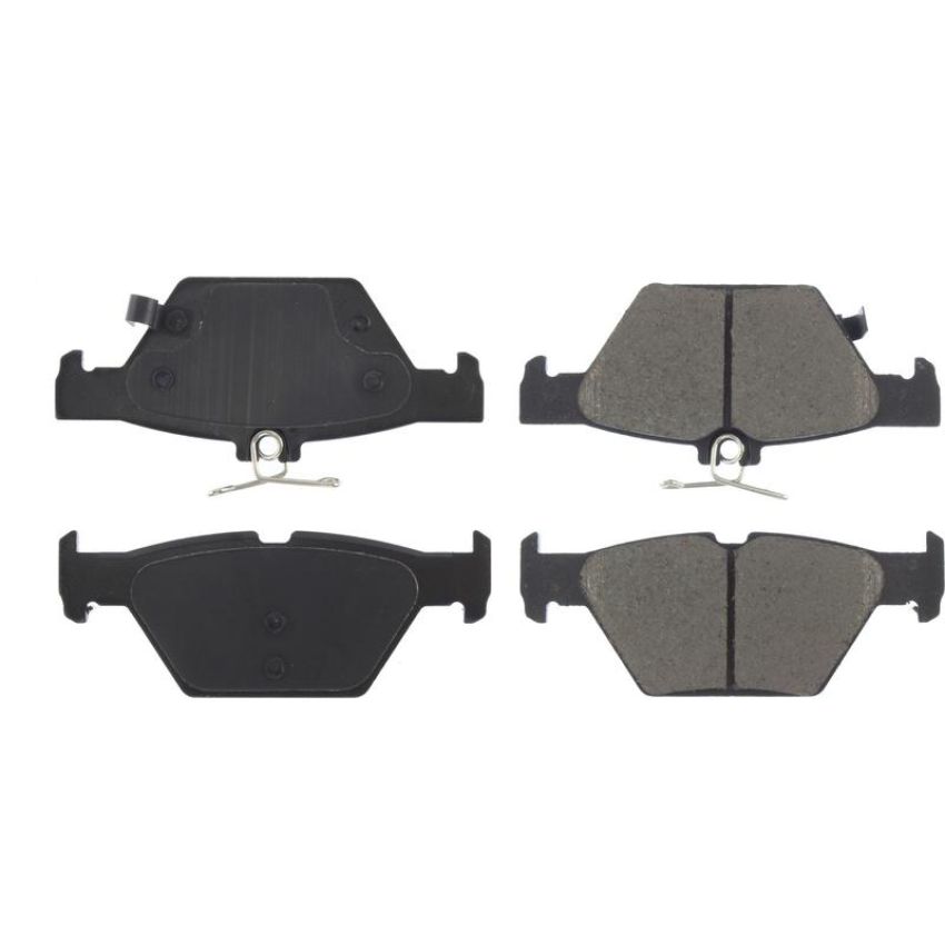 CENTRIC PARTS 301.18080 Centric Premium Ceramic Brake Pads with Shims and Hardware
