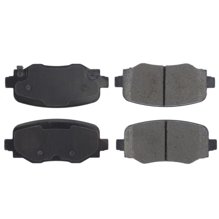 CENTRIC PARTS 301.18090 Centric Premium Ceramic Brake Pads with Shims and Hardware