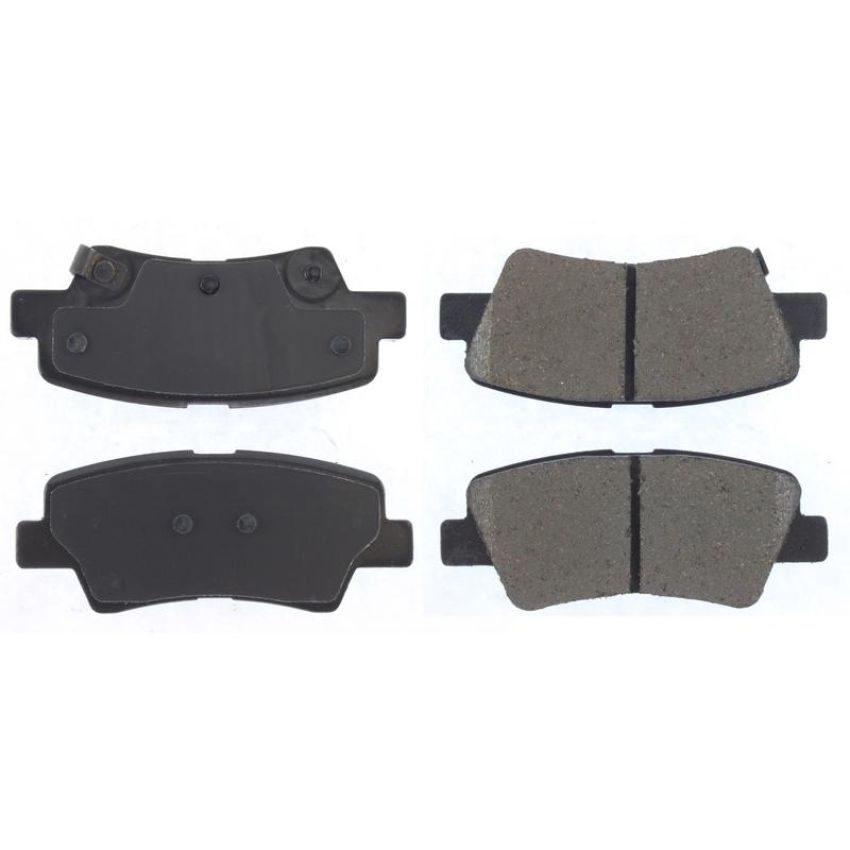CENTRIC PARTS 301.18130 Centric Premium Ceramic Brake Pads with Shims and Hardware
