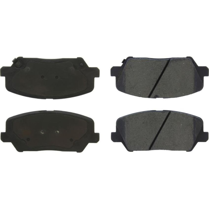 CENTRIC PARTS 301.18270 Centric Premium Ceramic Brake Pads with Shims