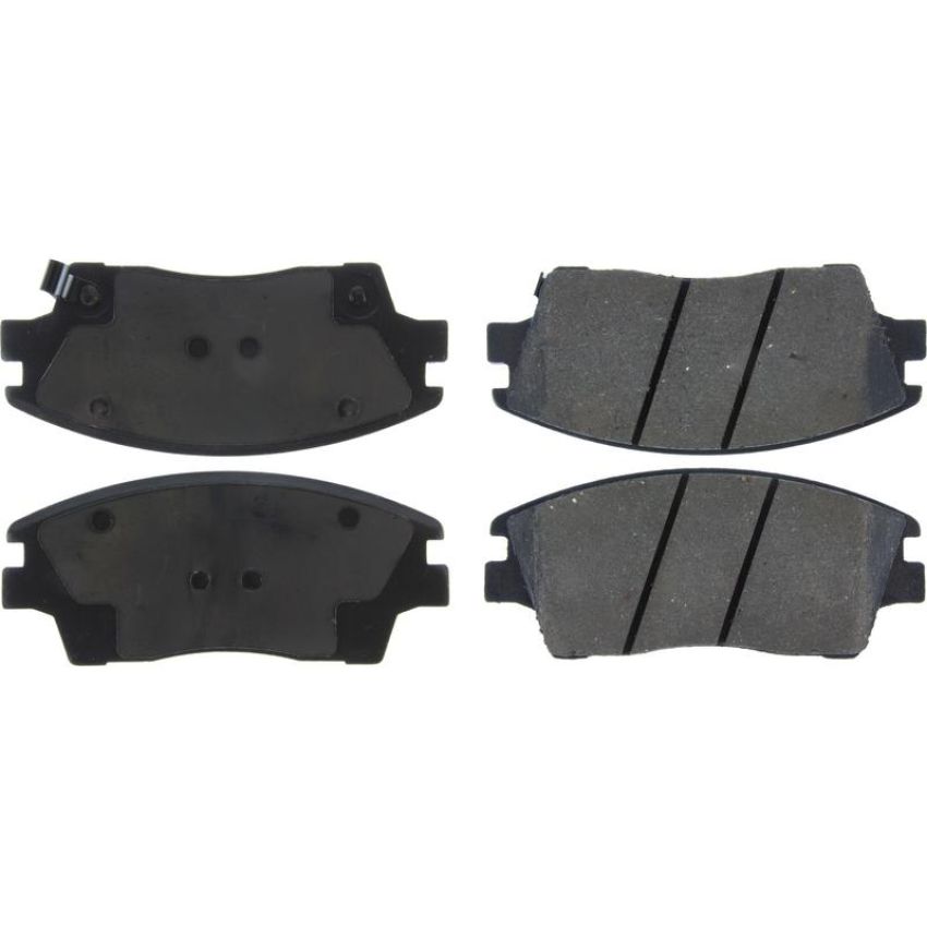CENTRIC PARTS 301.18470 Centric Premium Ceramic Brake Pads with Shims and Hardware