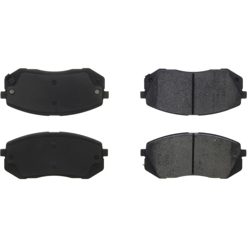 CENTRIC PARTS 301.18550 Centric Premium Ceramic Brake Pads with Shims and Hardware