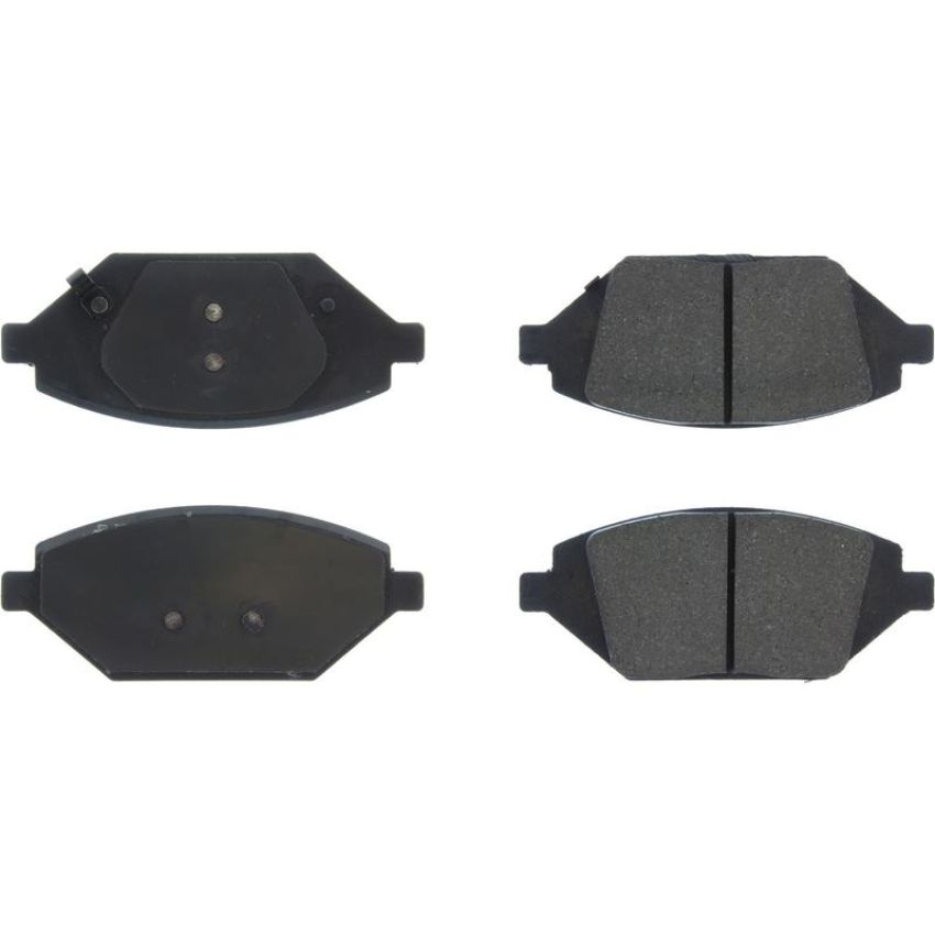 CENTRIC PARTS 301.18640 Centric Premium Ceramic Brake Pads with Shims and Hardware