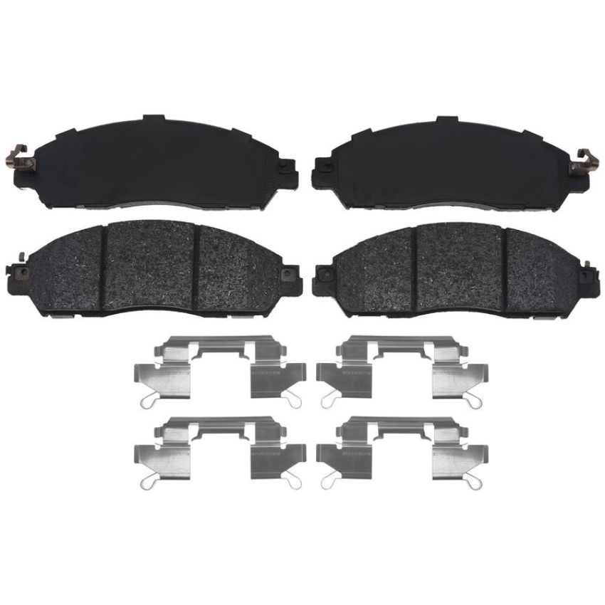 CENTRIC PARTS 301.21380 Centric Premium Ceramic Brake Pads with Shims and Hardware