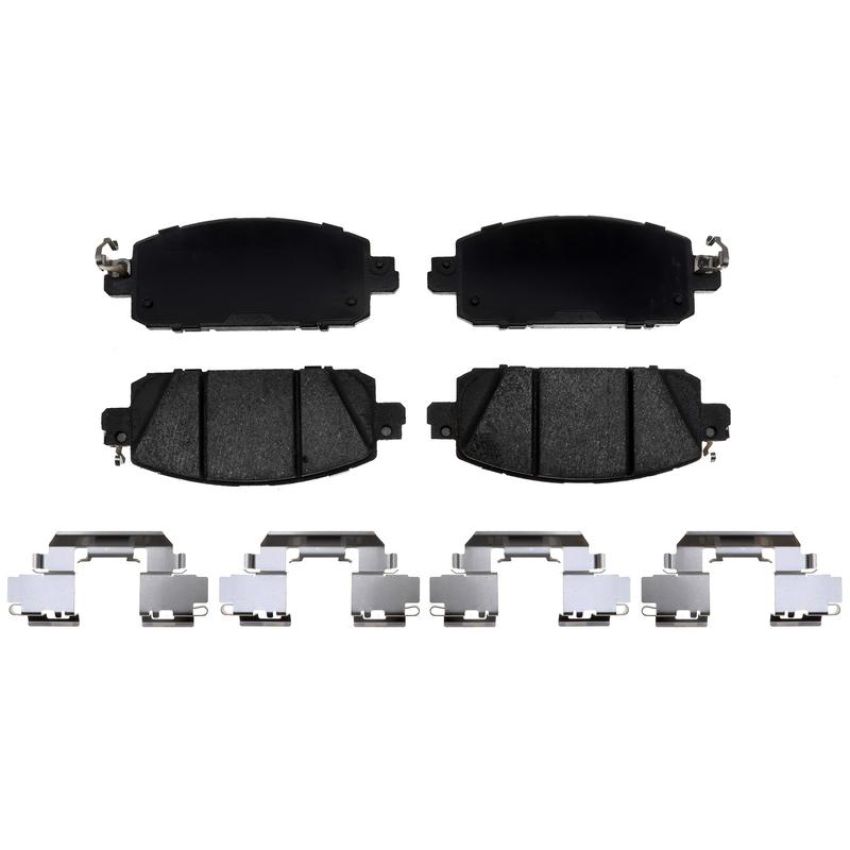 CENTRIC PARTS 301.23100 Centric Premium Ceramic Brake Pads with Shims and Hardware