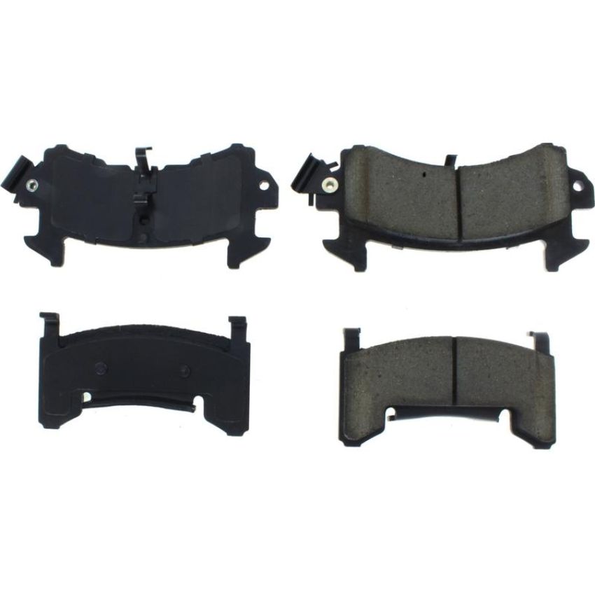 CENTRIC PARTS 306.01540 Centric Fleet Performance Brake Pads with Hardware