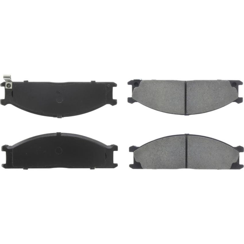 CENTRIC PARTS 306.03330 Centric Fleet Performance Brake Pads with Hardware