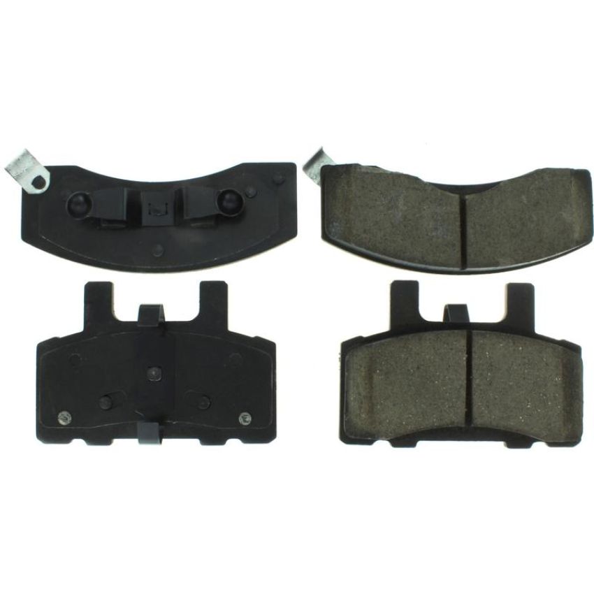 CENTRIC PARTS 306.03700 Centric Fleet Performance Brake Pads with Hardware