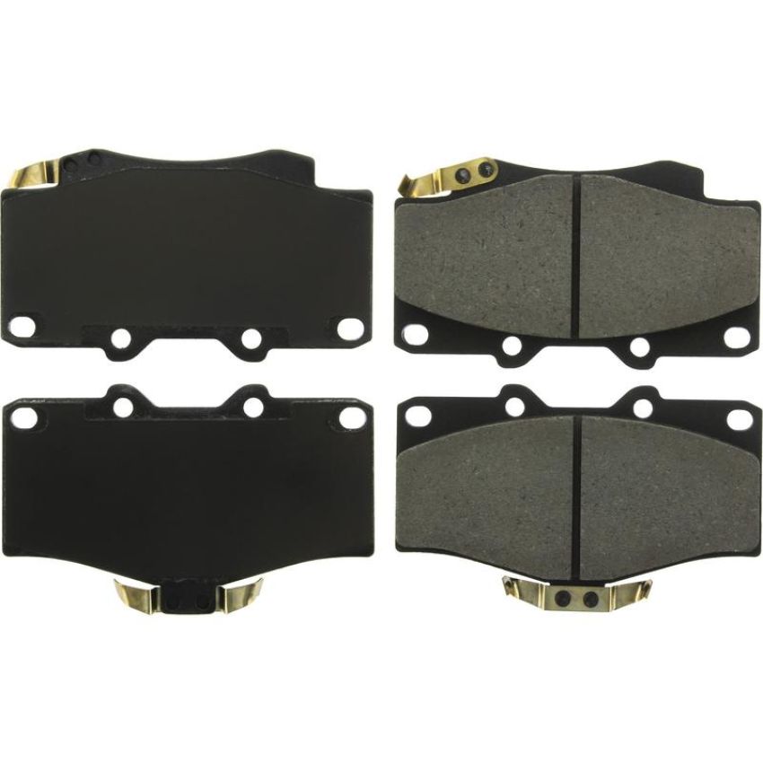 CENTRIC PARTS 306.04360 Centric Fleet Performance Brake Pads with Hardware